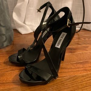 Steve Madden 6.5 black heels.